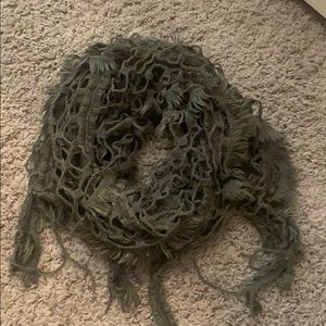 Green scarf